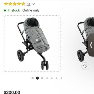 7 AM ENFANT Blanket 212 Evolution Stroller & Car Seat Footmuff OS/6M-4T Grey